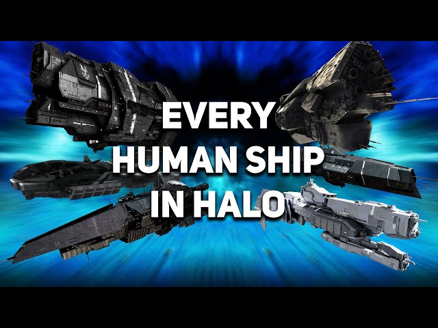 Every Human Ship in Halo (Except the Shortsword)