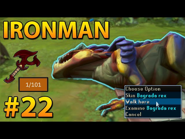 There are DINOSAURS in this game. - RS3 Ironman Progress #22 | dooble