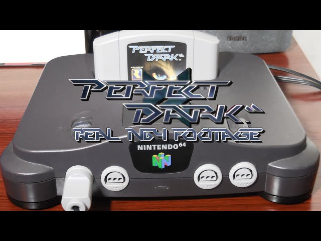 Perfect Dark N64 - Perfect Agent [Real N64 Footage] [Full Playthrough]