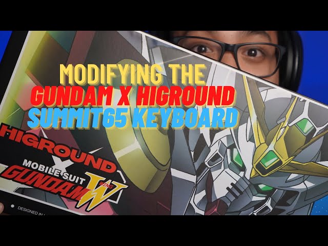Modifying the Gundam x HG Summit65 Keyboard - 100Thieves Compound Story!