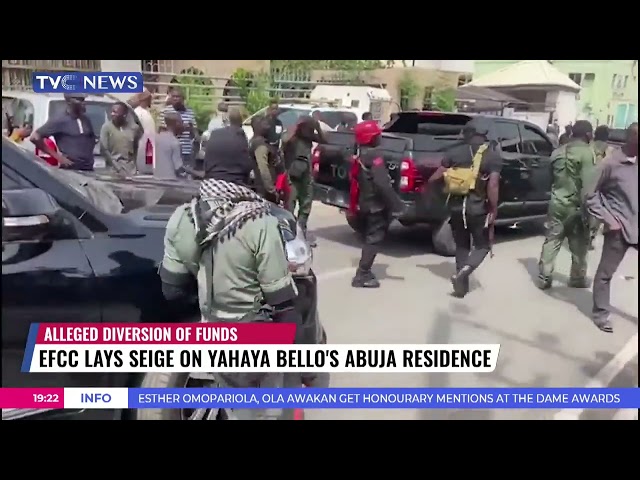 EFCC Lays Seige On Yahaha Bello's Abuja Residence