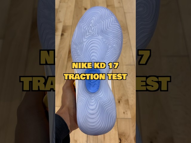 Nike KD 17 Traction Test! 🛞#basketballshoes #nike #kevindurant #ballislife