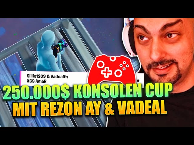 QUALIFIZIERT mit Konsole? | 250.000$ KONSOLEN CUP mit rezon ay & Vadeal