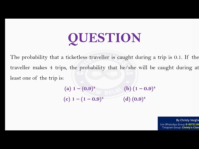 A question on Probability | CSIR-NET DEC 2015 | General Aptitude | July Mary Mathew