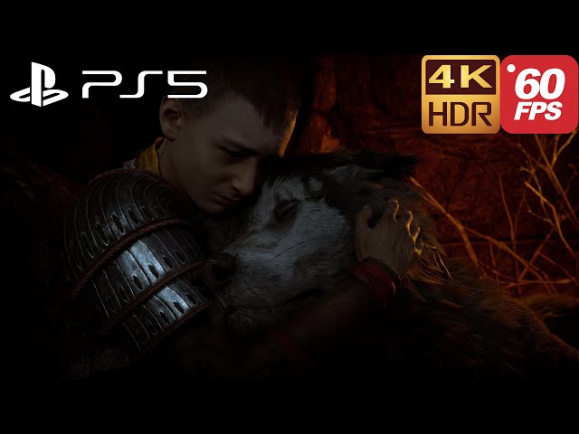 Fenrir's Death Scene | God Of War Ragnarok PS5 60FPS 4K HDR