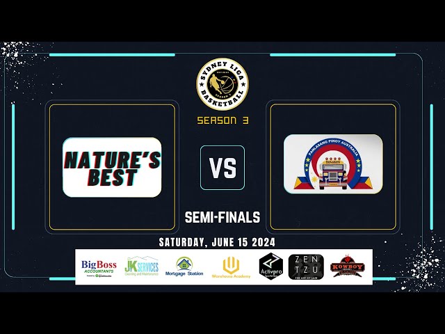 SLB Season 3 - Semi-Finals: Nature's Best vs Panlasang Pinoy Game Video