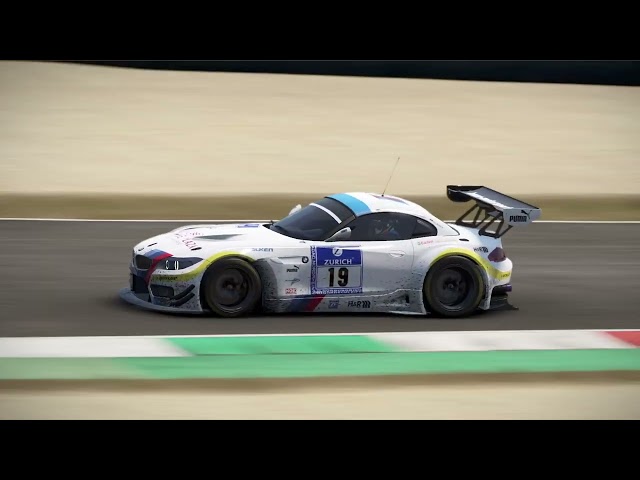 Project Cars 2:  Multiclass race  - 2015 BMW Z4 GT3 at Mugello (Replay)
