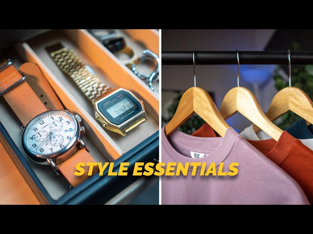 7 Essentials EVERY Guy Needs For Their Wardrobe (Not Clothes)