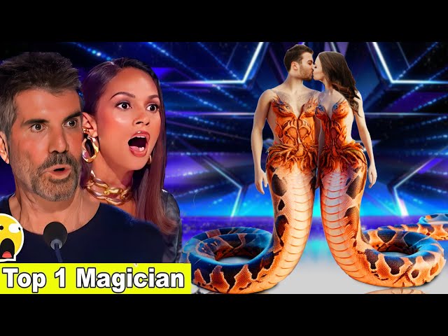 Historic Golden Buzzer: Magician Shocks Judges with Mind-Blowing Magic Tricks | Must-See BGT 2024
