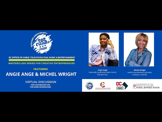 202Creates Masterclass with Angie Ange and Michel Wright