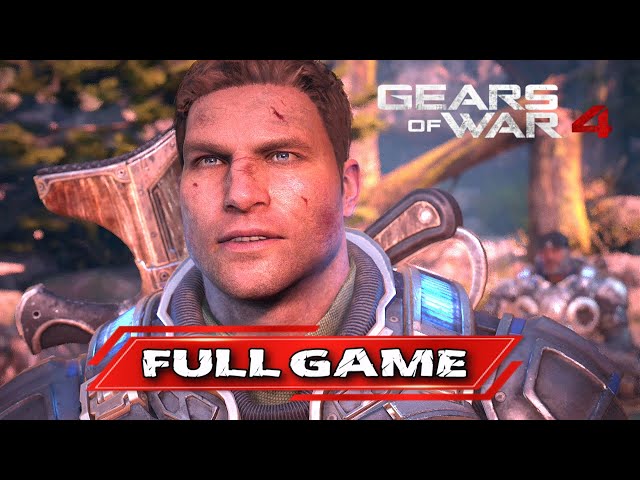 Gears of War 4 Longplay Full Game Walkthrough Xbox Series X