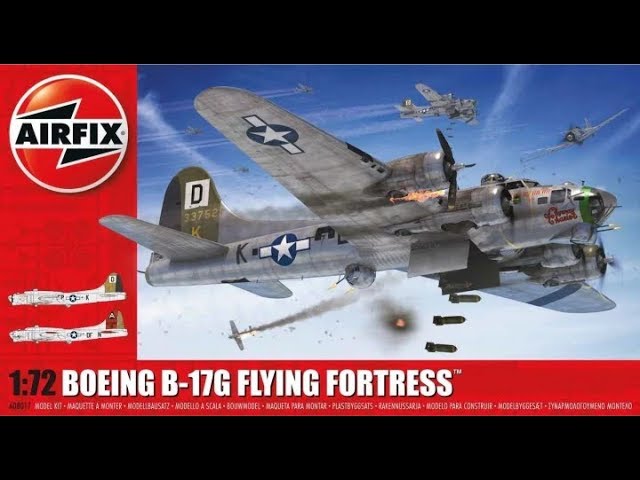 FULL INTERIOR Airfix B17G Flying Fortress + LED Lights | Nrated