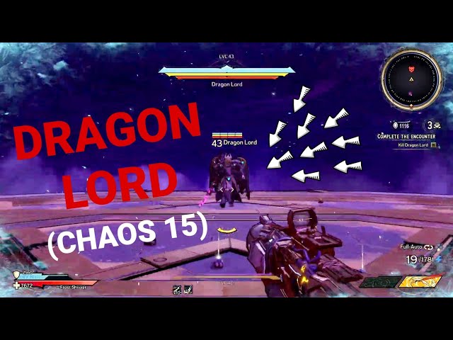 Finally beat Dragon Lord on Chaos 15!
