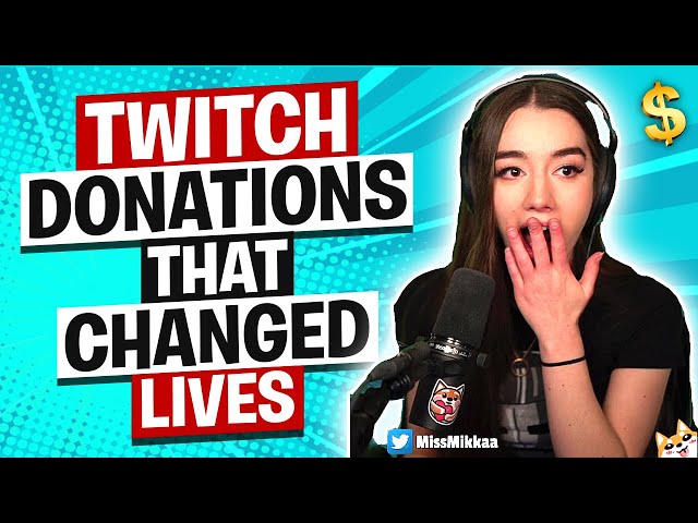 TWITCH DONATIONS THAT CHANGED LIVES! ($50,000)