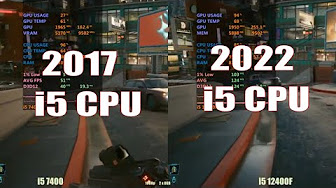 intel i5 12400  versus other Intel & Amd CPU's