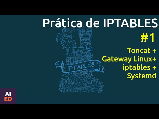 IPTABLES - Aula Prática de Gateway + Tomcat + Iptables + Systemd