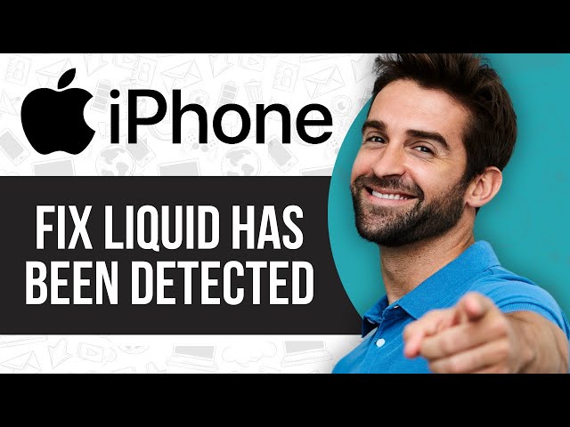 How to Fix Liquid has been detected on iPhone | Charging Not Available 2024