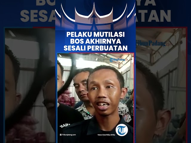 Pelaku Mutilasi Bos di Tembalang Semarang Akhirnya Menyesali Perbuatannya