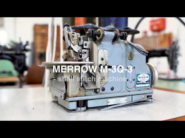 MERROW M-3Q-3 - shell stitch overlock sewing machine