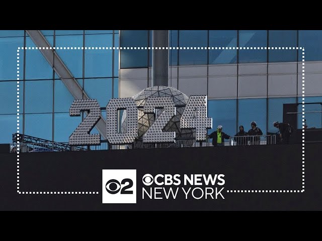 Watch live: Times Square ball drop countdown approaches as crowds prepare to ring in New Year 2024