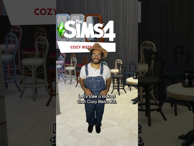Sims 4 Cozy Bistro Kit: Quick Review & Item Showcase