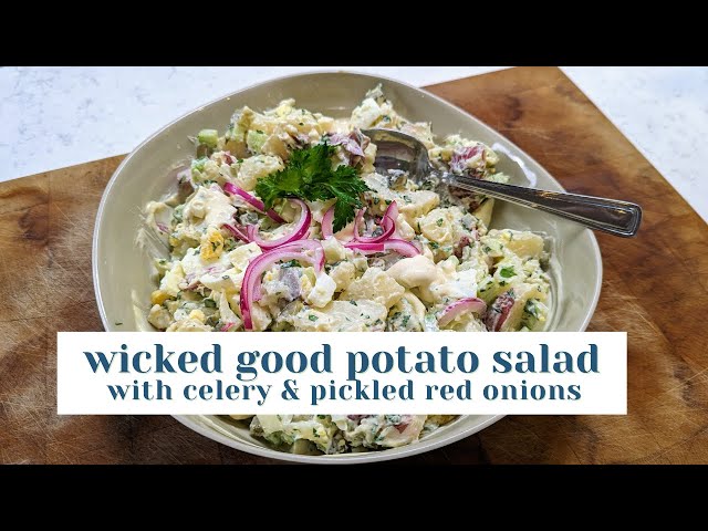 Wicked Good Potato Salad - Gluten Free & Vegetarian