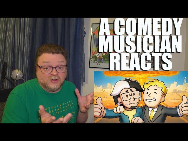 A Comedy Musician Reacts | ROLL OUT THE FALLOUT by The Chalkeaters [REACTION/ANALYSIS]