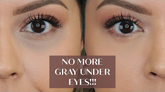 NO MORE GRAY UNDER EYES!!! HOW TO: CONCEAL DARK CIRCLES WITHOUT IT TURNING GRAY by All Beauty By Sar