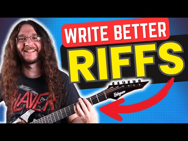 YOU Can Write AWESOME Guitar Riffs - 9 Easy Steps