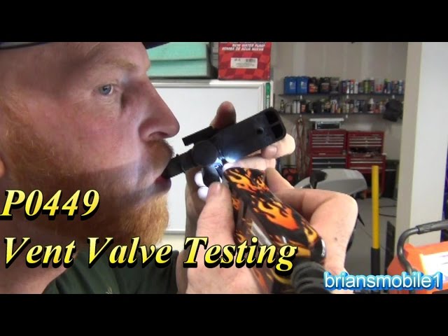 P0449 Vent Valve Testing EVAP Systems