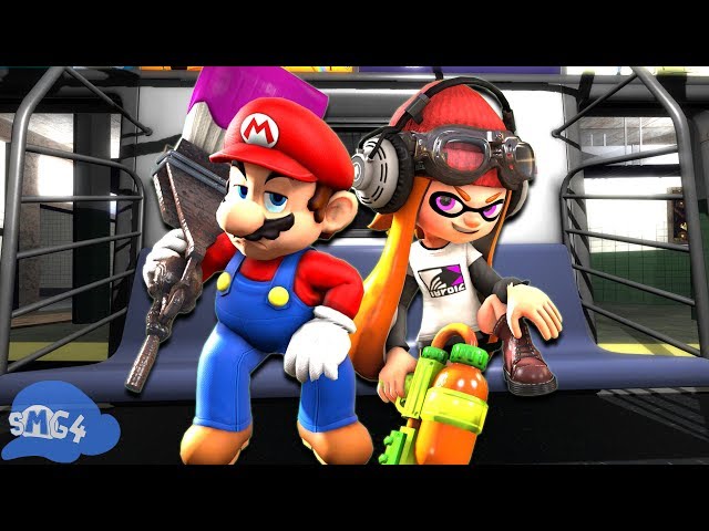 SMG4: If Mario Was In... Splatoon 2