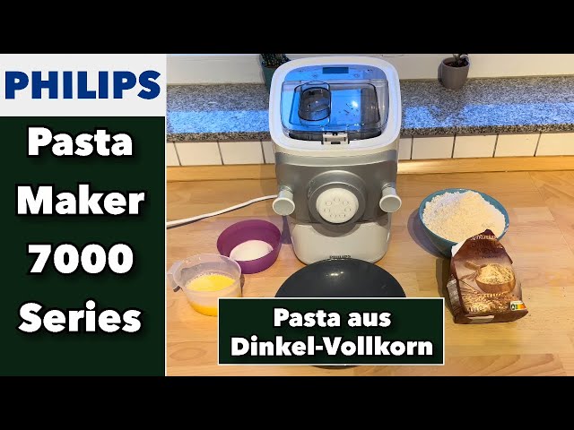 Pasta aus Dinkel-Vollkornmehl -  Pasta Maker 7000 Series von Philips