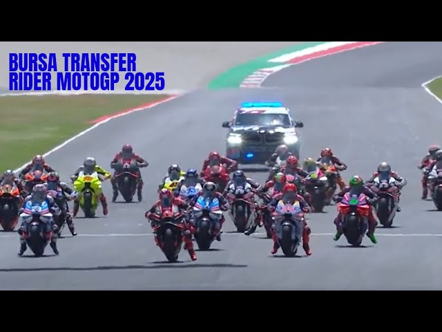 🔴BOCOR !!! BURSA TRANSFER MOTOGP 2025 - MARC MARQUEZ DUCATI, JORGE MARTIN DEND4M, BASTIANINI MUNDUR