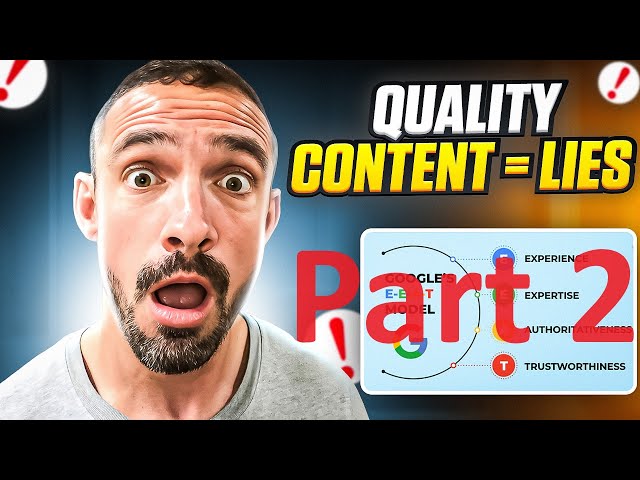 Quality Content NOT A Ranking Factor - PART 2: Schooling SEO Rookies