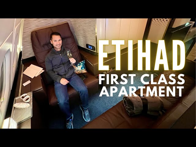 Etihad Airways First Class Apartment A380 | London to Abu Dhabi