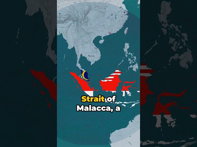 Unveiling the Strait of Malacca: A Vital Maritime Gateway 🌊⛴ 🇲🇾🇮🇩🇸🇬🇨🇳 #geopolitics #geograpgy #BRI