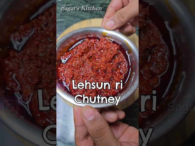 Lehsun Ki Chutney Rajasthan and Haryana Famous #YouTubeShorts #Shorts #Viral #lehsunchutney #Chutney