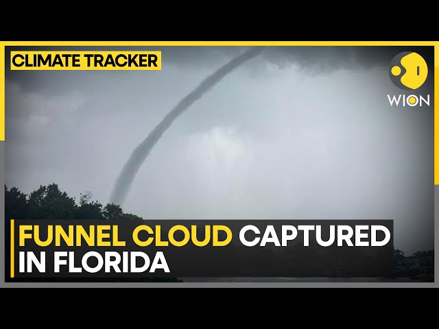 Funnel cloud caught on camera in Florida, no injuries recorded | WION Climate Tracker
