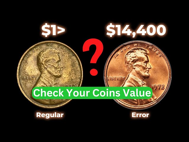 1972 Penny Coin Value Today & History | How to check the value of coins?