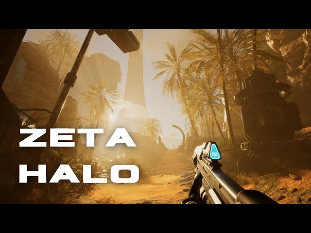 "The ZETA HALO Experience Part 2" - A Fan Made Halo Level Built In Unreal Engine 5