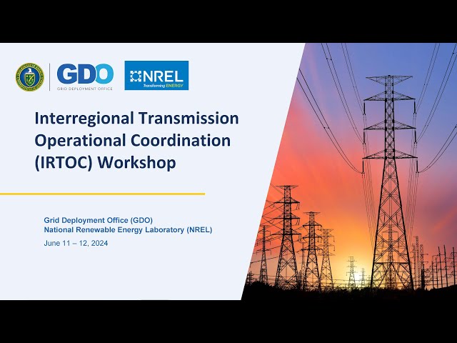 Interregional Transmission Operational Coordination Workshop - Day 2