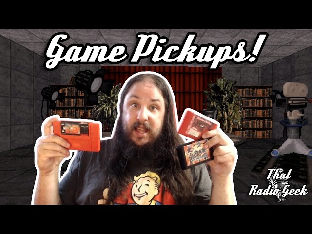 Recent Game Pickups! Sega Genesis, Xbox 360, and More!