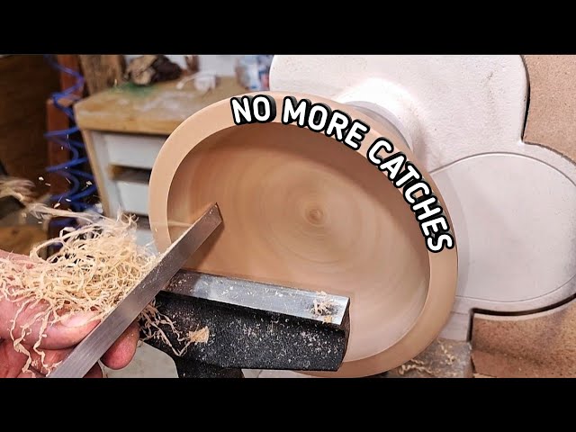 Using bowl scrapers without catches.