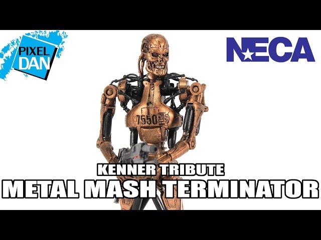 Metal Mash Terminator NECA Toys Kenner Tribute Figure Review