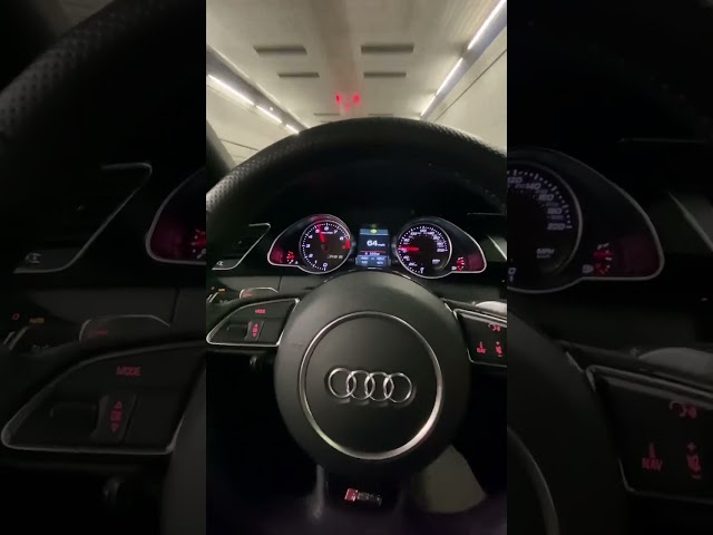 Audi RS5 Tunnel Acceleration #shorts