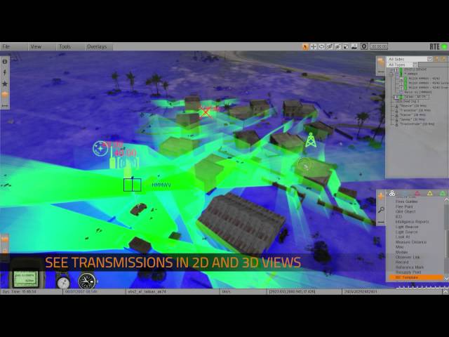 VBS3 Features: Electronic Warfare Capabilities