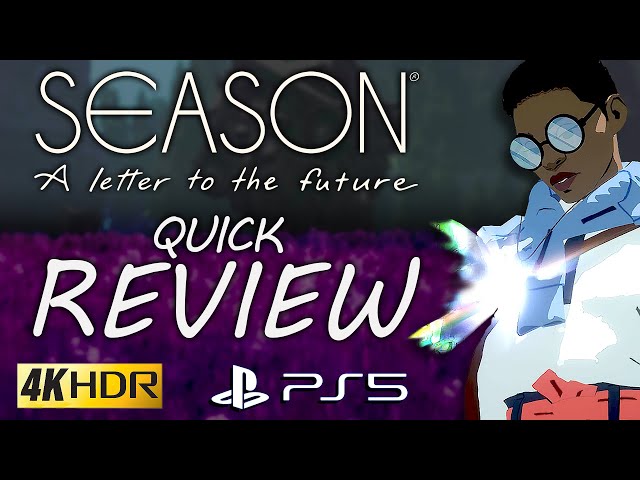 WORTH $30? Season A letter to the future PS5 console exclusive 4K HDR