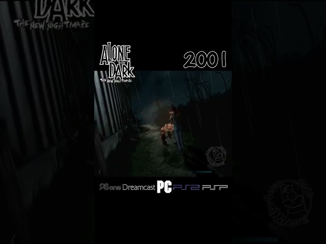 Alone in the dark #videogames (1992-2015) #shorts