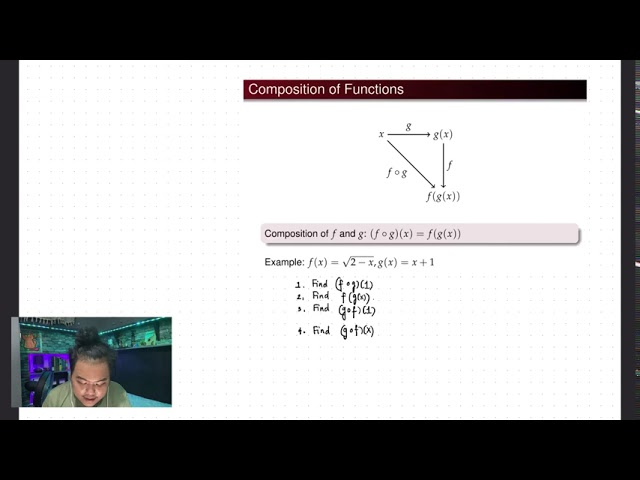 [Math 20] Lec 2.2 Some Type of Functions, Operations on Functions (3 of 3)