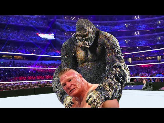 FULL SEGMENT - WWE 2k23 Brock Lesnar vs King Kong
